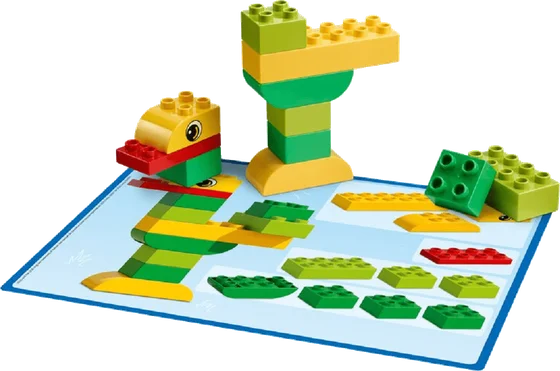 LEGO Early Simple Machines 大顆粒積木作品